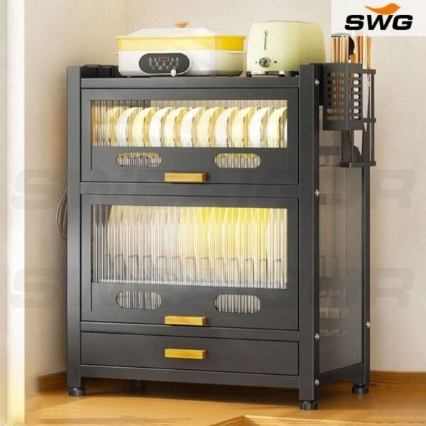 Multi-Layer Kitchen Storage Organizer