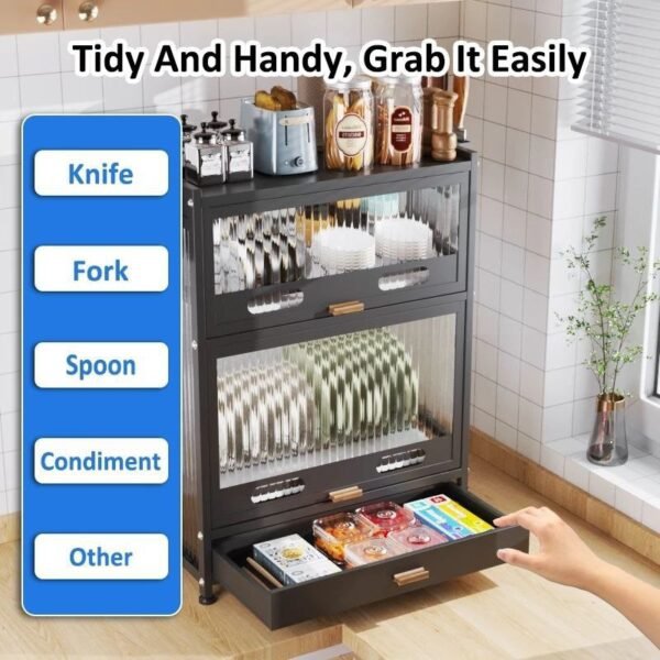 Multi-Layer Kitchen Storage Organizer